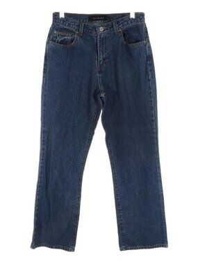 Calvin Klein Womens Jeans Size 10 Bootcut Double Stone Washed Cotton 30 x 30